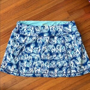 Lilly Pulitzer luxletic blue Women's Skort